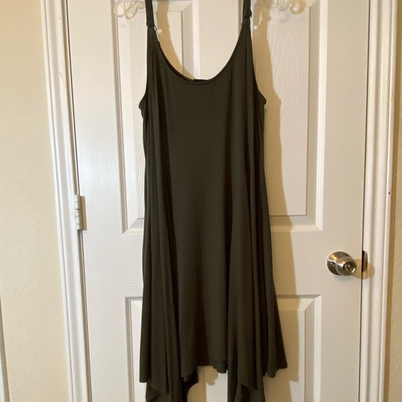 torrid Dresses & Skirts - TORRID Olive Green Skater Dress